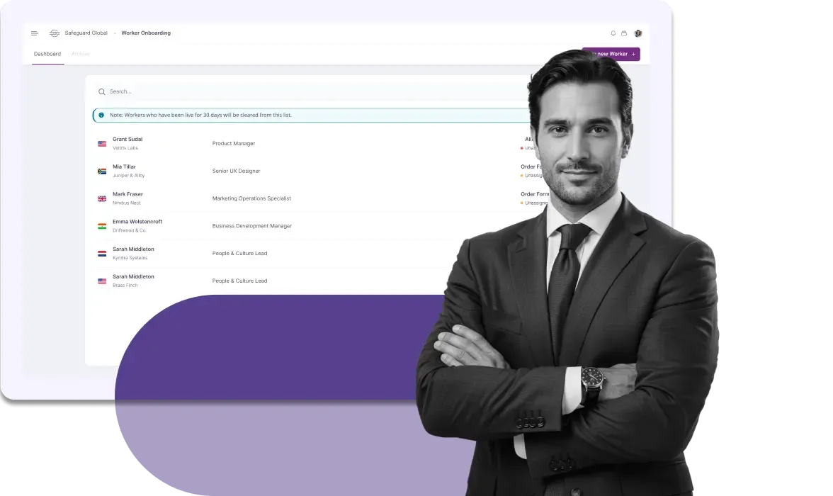 Man and a solution screenshot