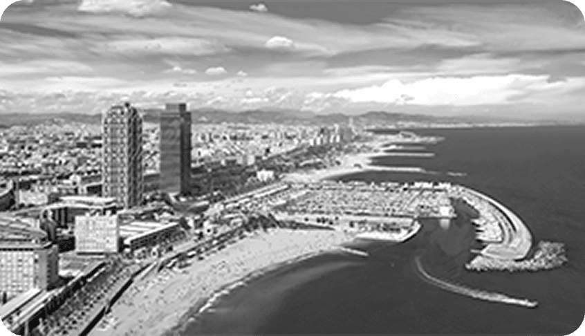 Photo of warm coastline