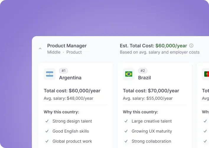Exmaple comparison screenshot
