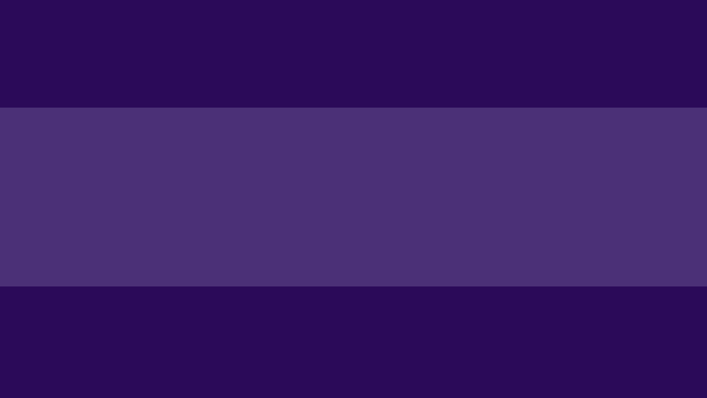 Three purple horizontal stripes
